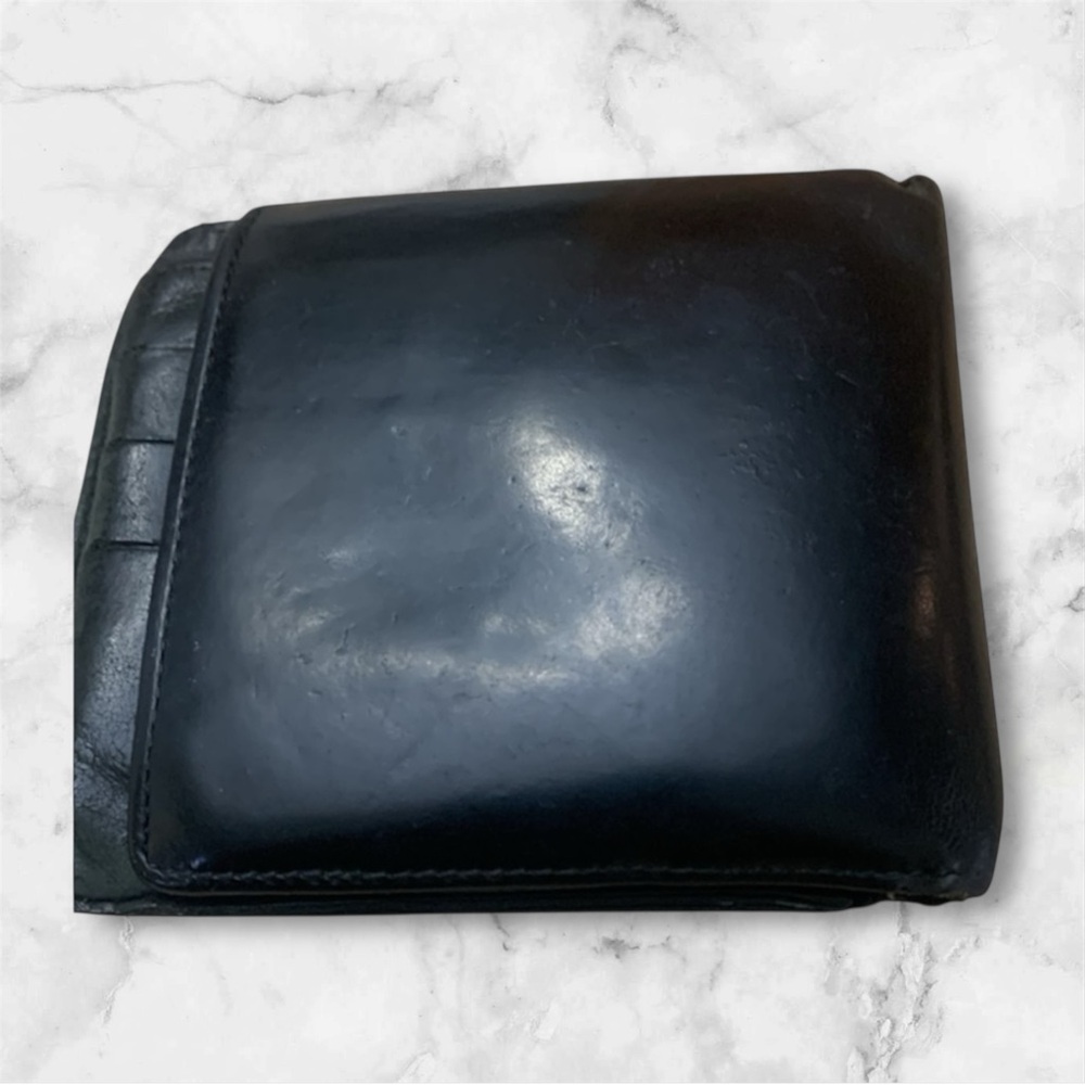 Louis Vuitton Bifold Wallet Black Leather - Picture 4 of 6